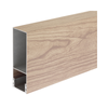 DECO 80 x 40mm Smoked Ash DecoBatten QuickClick Cover