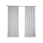 Windoware 240 x 223cm Cloud Hayman Pencil Pleat Blockout Curtain - 2 Pack