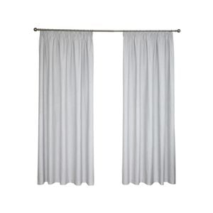 Windoware 240 x 223cm Cloud Hayman Pencil Pleat Blockout Curtain - 2 Pack