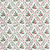 4PK LVD 20x20cm Ceramic Christmas Holly Trivet Home/Kitchen Decor