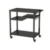 Costway 3-shelf Kitchen Island Trolley Dining Cart Table Bbq Trolley