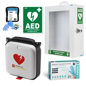 LIFEPAK CR2 Semi-Automatic Defib - Cabinet Bundle
