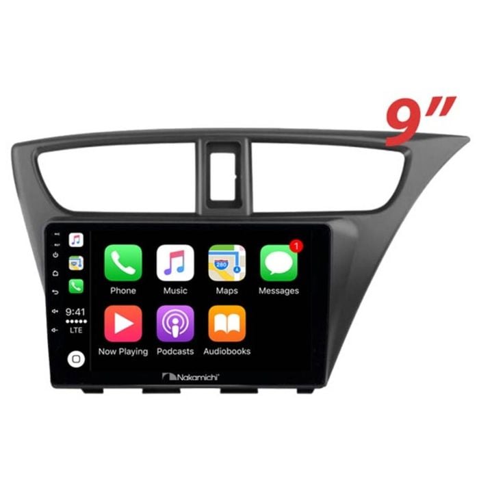 Nakamichi W9 Receiver To Suit Honda Civic 2012-2015 Hatch