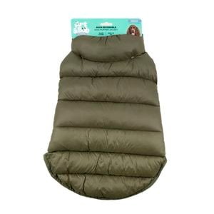 Art & Bob 40cm Green Medium Reversible Puffer Dog Jacket