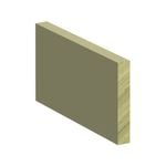 Porta 110x18mm 2.7m DAR Rectangle H3 Primed FJ Pine