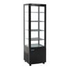 Polar C-series Curved Door Display Fridge 235ltr Black - Dp289-a