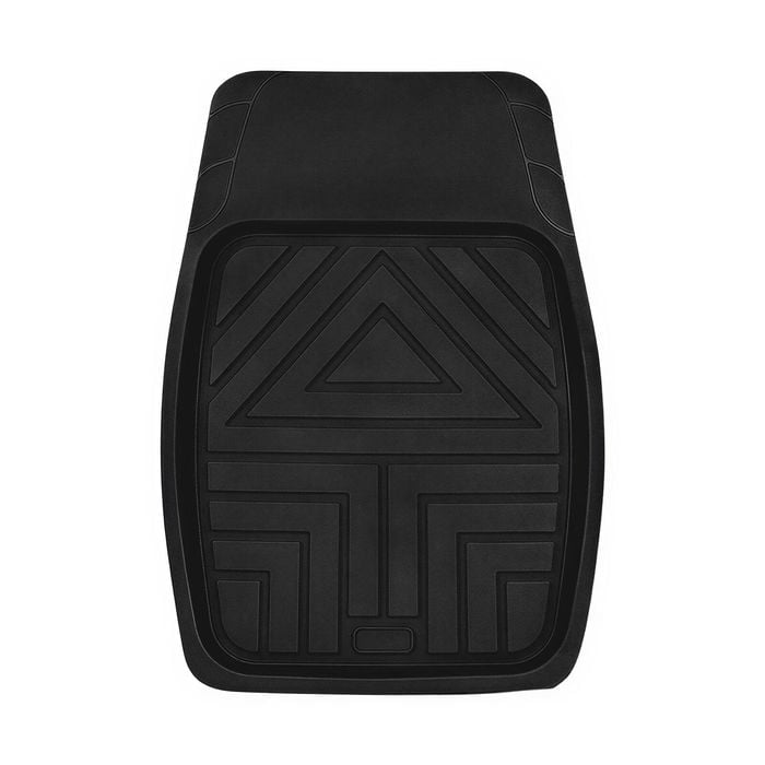 All Set 70 x 50 x 4cm Black Floor Mat