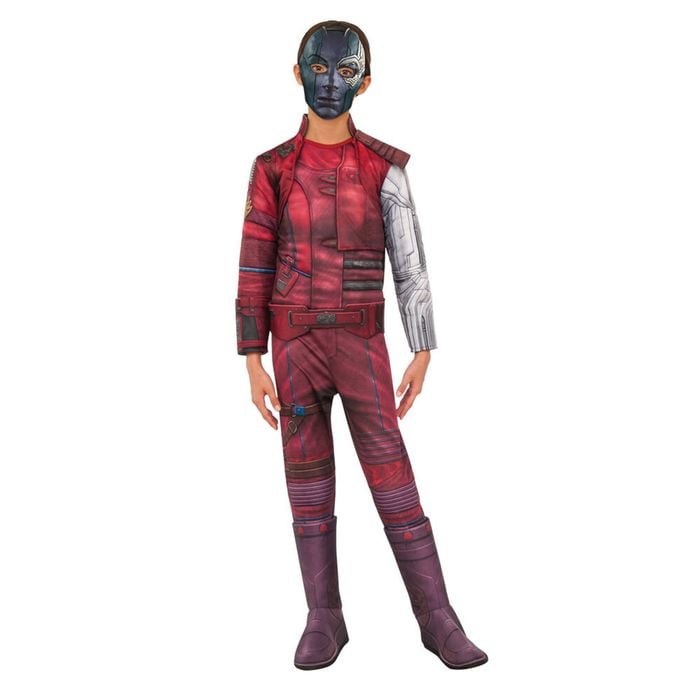 Marvel Nebula Deluxe Avengers4 Girls Kids/Dress Up Party Costume Jumpsuit Size L