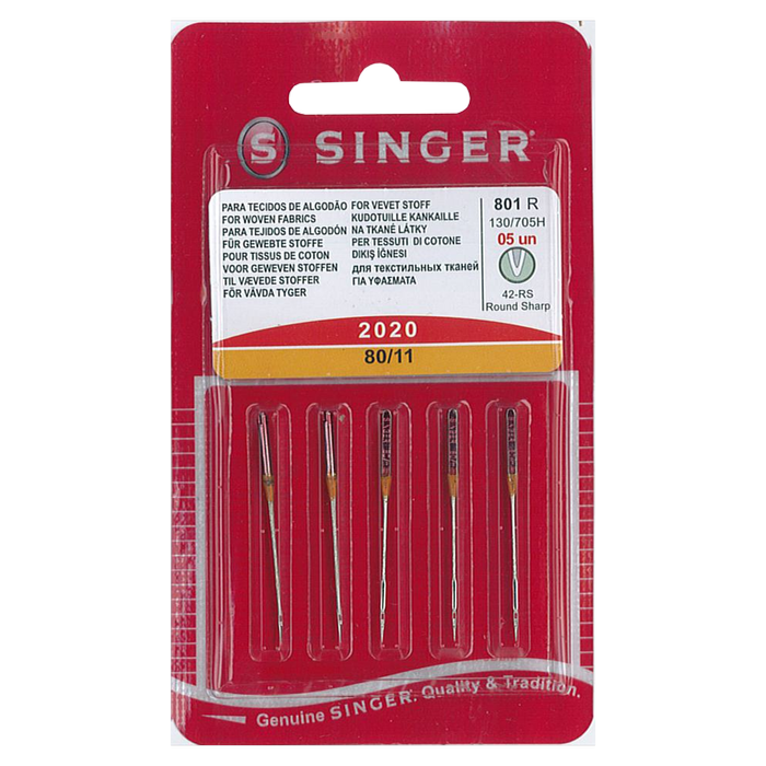 Singer Woven Fabric Needles - Ng2020-80 Woven Fabric Needles
