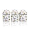 Laura Ashley Elveden Canister Set Of 3 White