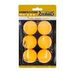 Yashima 3 Star ITTF Approved Table Tennis Balls - Orange