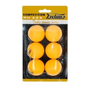 Yashima 3 Star ITTF Approved Table Tennis Balls - Orange