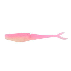 Daiwa BaitJunkie 5" Jerkshad Soft Plastic Fishing Lure Pink Glow UV