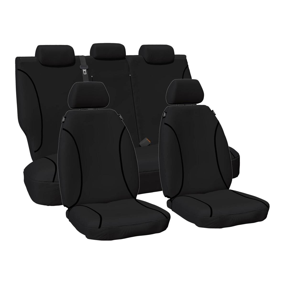 Mazda BT50 UP UR Dual Cab 20112020 TRADIES Black Canvas Car Seat Covers BT50 Bunnings Australia