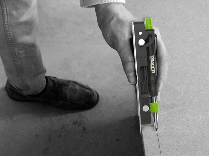 Setting
  out using the pro scribe tool