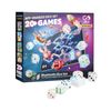 Particula Godice 5 Pack Smart Bluetooth Connected Dice With Led Lights And App Games Set
