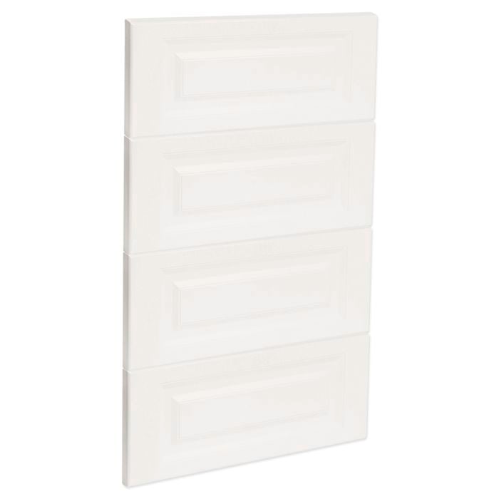 Kaboodle 450mm Gloss White Heritage 4 Drawer Panels