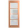Hume 2040 x 920 x 40mm External Door Joinery Translucent Glass JST4