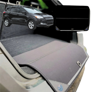 Rear Cargo Boot Bumper Protector for Ford Escape 2013 - 2019 ZG - XL (98 x 55) - Black