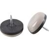 Surface Gard 22mm Round Nail On Slide Glides - 8 Pack