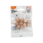 Taskmaster 9.5mm Timber Cover Buttons - 10 Pack