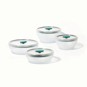 Anyday The Everyday Set | Kale | Glass Microwave Steamer