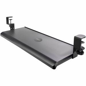 Startech Under Desk Keyboard Tray - Clamp-on, Height Adjustable, Holds Up To 12kg/26.5lb