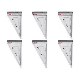 6x Kent Set Square 210mm 60 Deg Home/school Technical Drawing/graphic Design