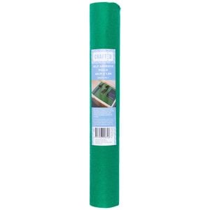 Crafted 45 x 150cm Green Adhesive Felt Roll