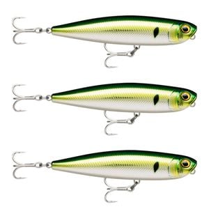 3x Rapala 11cm Precision Xtreme Pencil Saltwater Fishing Lures - Pilchard