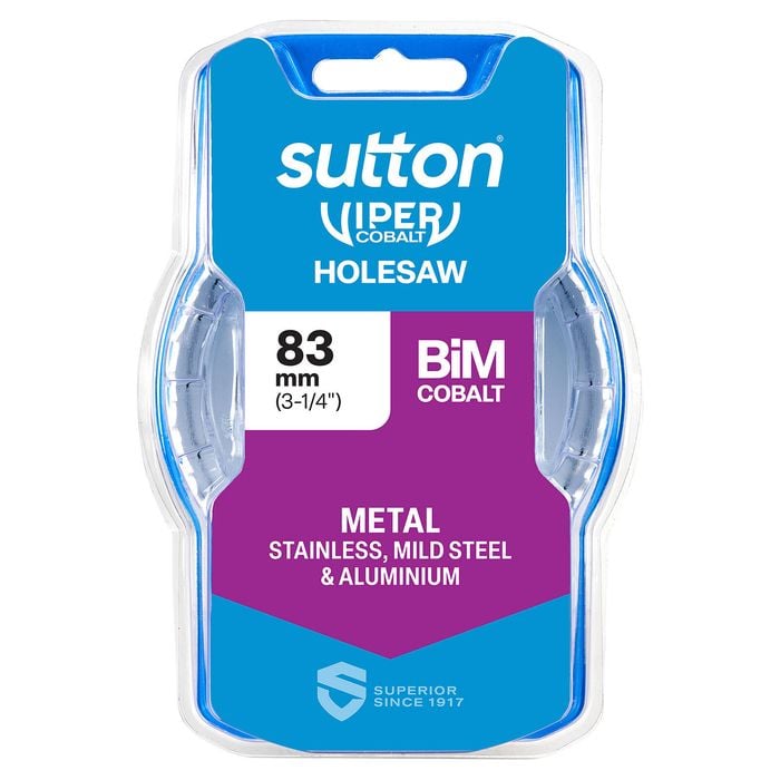 Sutton 83mm Viper Bimetal Cobalt Holesaw 