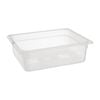 Nisbets Essentials Gastronorm Pan Polypropylene 1/2 Gn 100mm 5.9l Food Storage Container