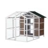 Yes4pets Xxl Aviary Pigeon Bird Cage Wooden Outdoor House Pigeon Breeding Cage