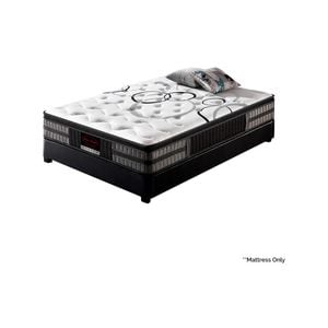 Queen Mattress in Gel Memory Foam Pocket Coil Medium Firm Bed 34cm Thick
