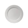 Australian Fine China Round Plate Flinders Collection Wide Rim White Porcelain 165mm Commercial Crockery