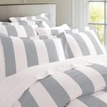 Oxford Stripe Quilt Cover set King