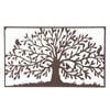 P&P 90×1×54cm Rusty Tree of Life Metal Wall Decor for Living Rooms, Bedrooms & Offices, Modern Art Piece
