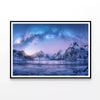 Foreground & Mountains  Print 100% Australian Made 120x90cm  (Poster)