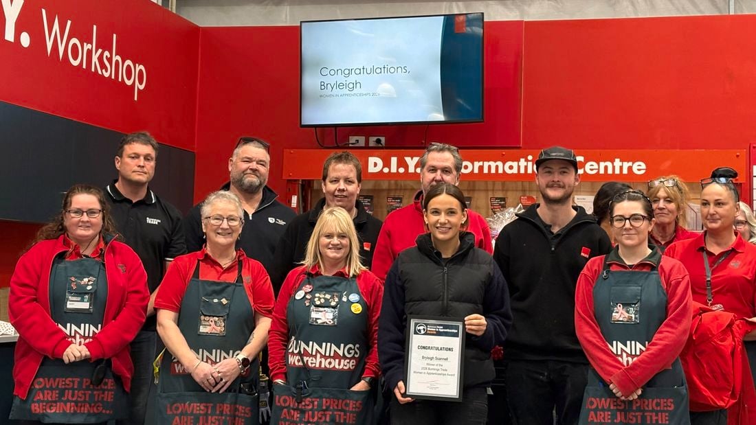 Media Release - Bunnings Trade NZ_Women In Apprenticeships Announce 2026 - Bryleigh 1