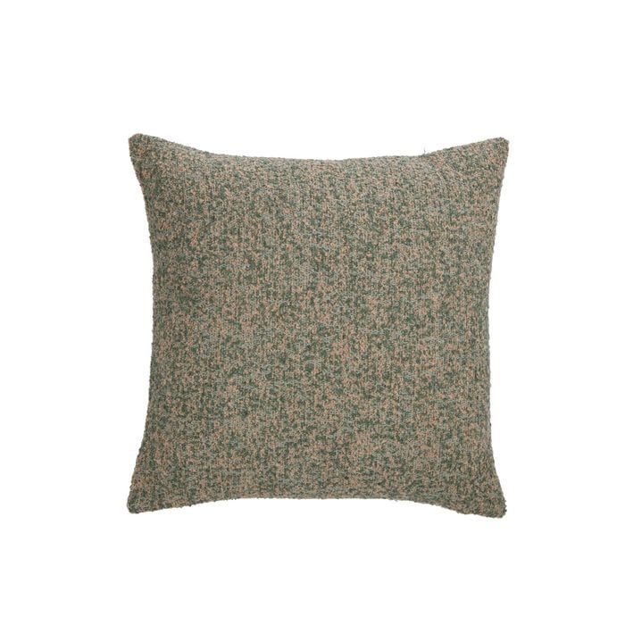 Amalfi Koba Boucle Cushion Green Multi 50x50x8cm