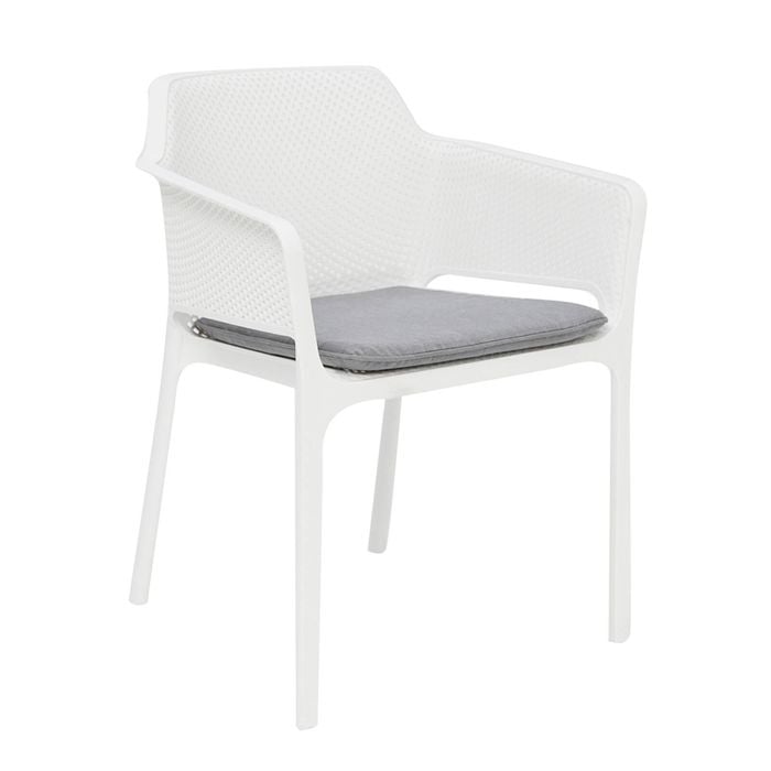 Bailey Armchair Dining - White