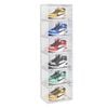 SOGA 6 Tier Shoe Box Transparent