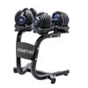 PowerTrain 48kg Blue Adjustable Dumbbell Set With Stand
