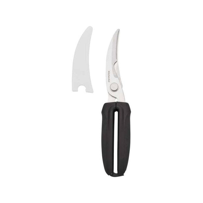 Kitchenaid Universal Stainless Steel Poultry Shears w/ Sleeve Chicken Cutter BLK