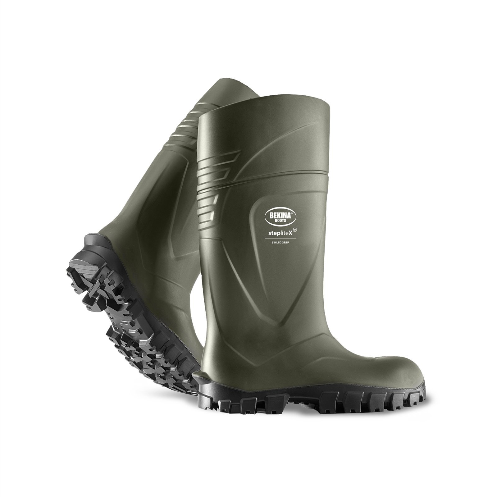 Lynn River Bekina Green/Black Premium PU Gumboot EU 42