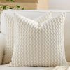 Gioia Casa 2-Pack Bubble Corn Cushion Covers 45cm x 45cm - Snow