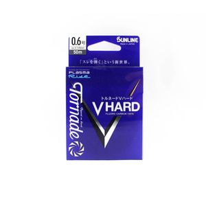 Sunline VHard 50m Plasma Rise Fluorocarbon Fishing Leader 0.6 (2lb)