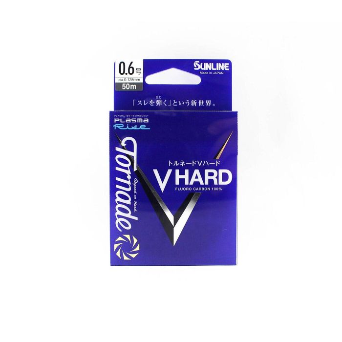 Sunline VHard 50m Plasma Rise Fluorocarbon Fishing Leader 0.6 (2lb)