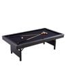 TOPONE Vela Foldable Pool Table | 7FT/8FT Billiard Table for Home & Game Room - Black, 7FT TABLE