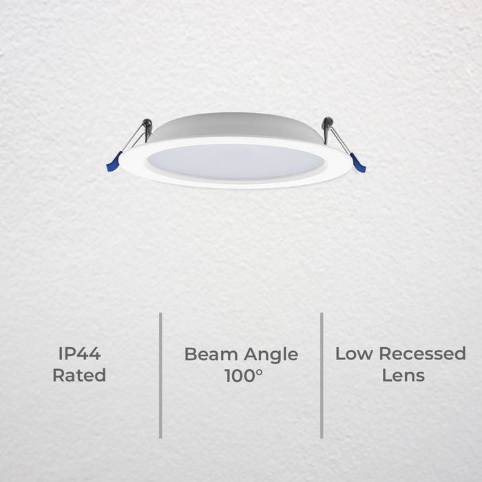 DETA 120mm X8 Series MultiPower Tri-Colour High Efficacy Dimmable LED ...